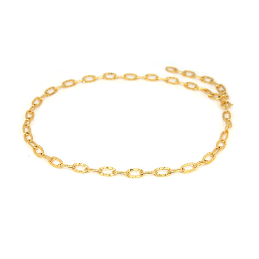 HEGEL CHAIN CHOKER NECKLACE