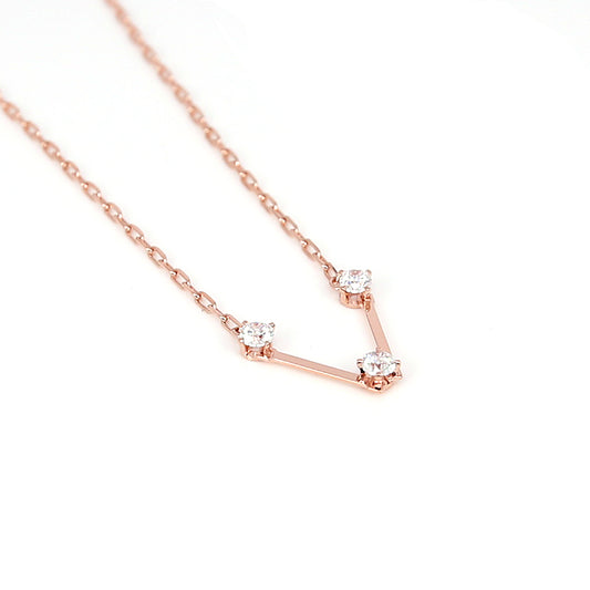 PERLA ZIRCON NECKLACE